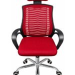 Premium Red V-Mesh Chair