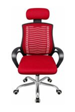 Premium Red V-Mesh Chair